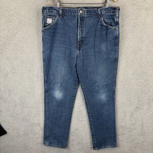 Vintage Pointer Brand Jeans Mens 42x32 Blue Cotton Denim Made USA